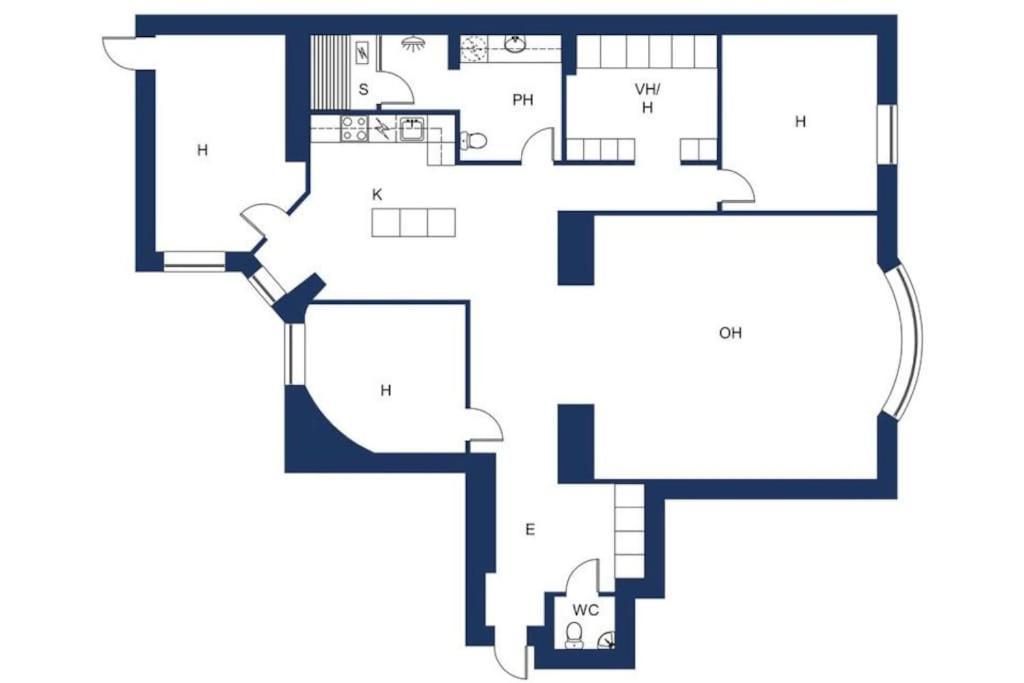 2Ndhomes Stunning 126 M2 3Br Apartment With Sauna In Helsinki City Center Kültér fotó